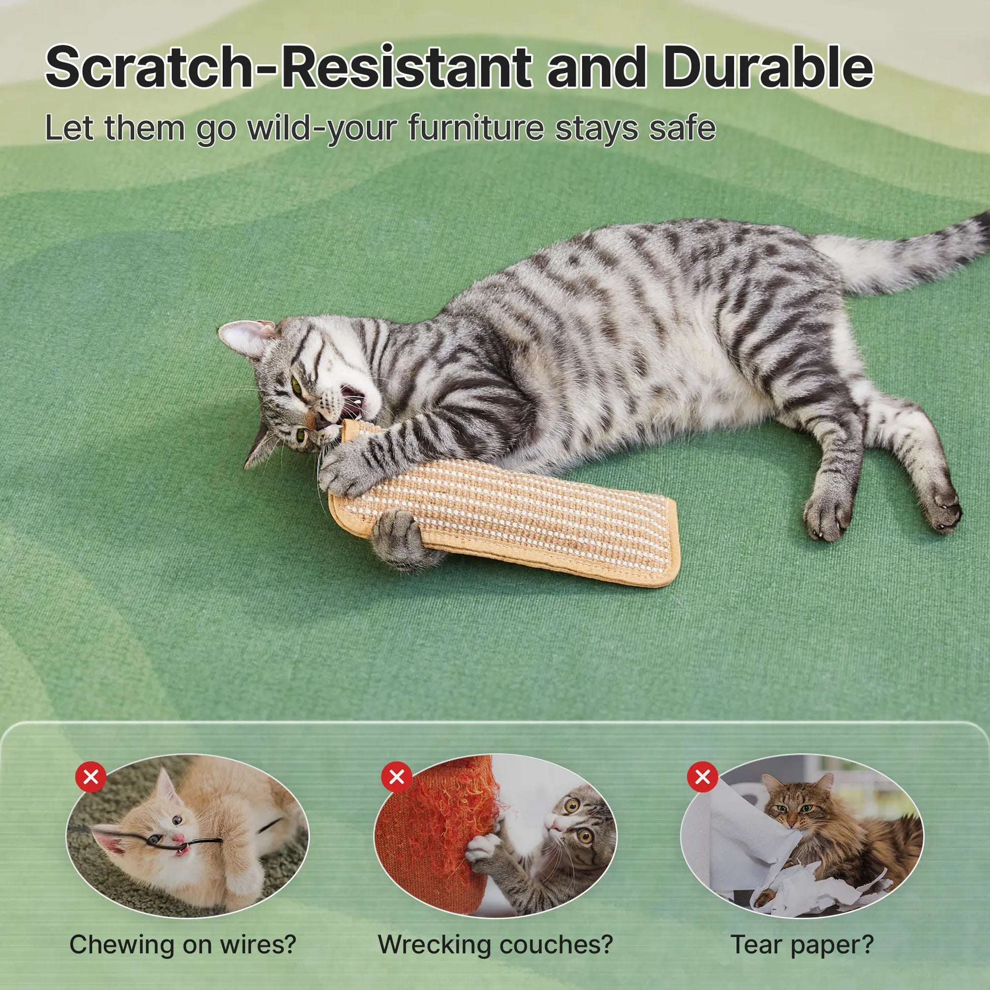 Organic 2-Pack Woven Texture Natural Sisal Cat Kicking Toys - Cozy Pillow Scratching Kickers, Long-Lasting Indoor Interactive Chew Toys for Stress Reduction, Dental Care & Scratch Cleaning, Reduces Stress,Back to School
