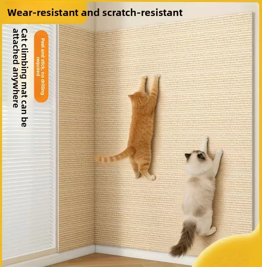 Cat Scratch Furniture Protector — Cuttable Anti-Scratch Couch Guard (Easy Peel & Stick)