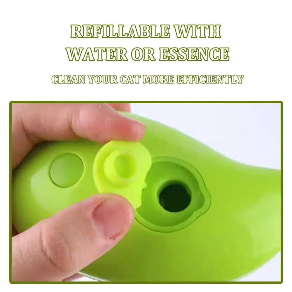 3-in-1 Steamy Pet Grooming Brush — De-Shed, Massage & Refresh for Dogs & Cats