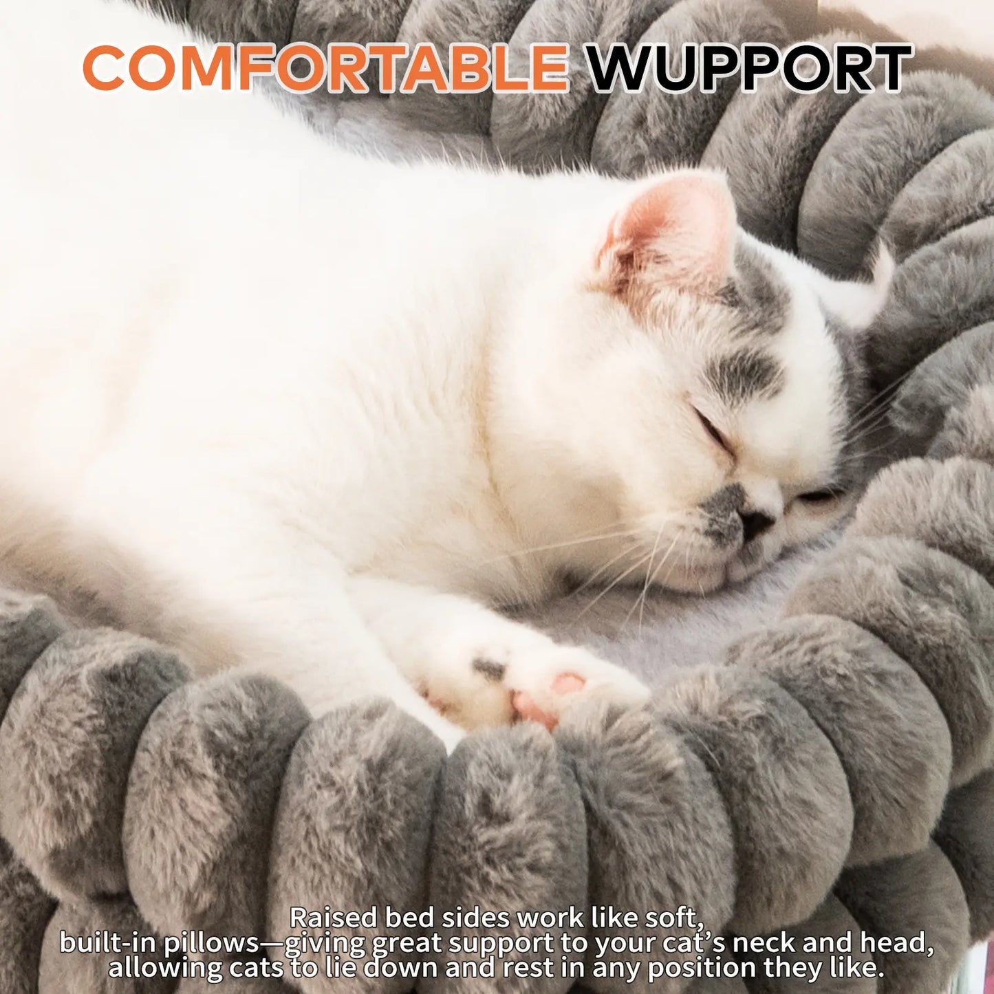 Folding Cat Window Hammock — Cordless Suction Perch Bed for Cats & Small Dogs